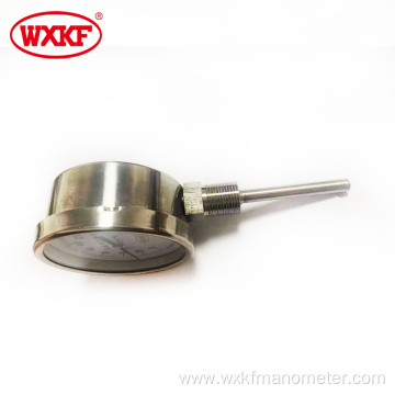 WSS bimetallic thermometer gauge